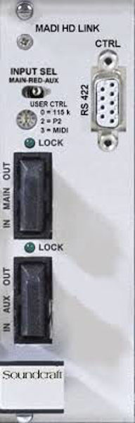 Billede af B-STOCK: Soundcraft Vi SB MADI HD Link Optical (multimode) card