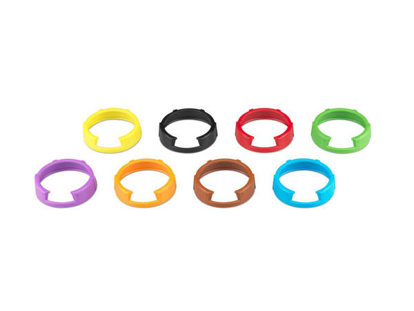 Billede af Label rings for hand transmitter of EW and SKM 2000 kit with 8 colors