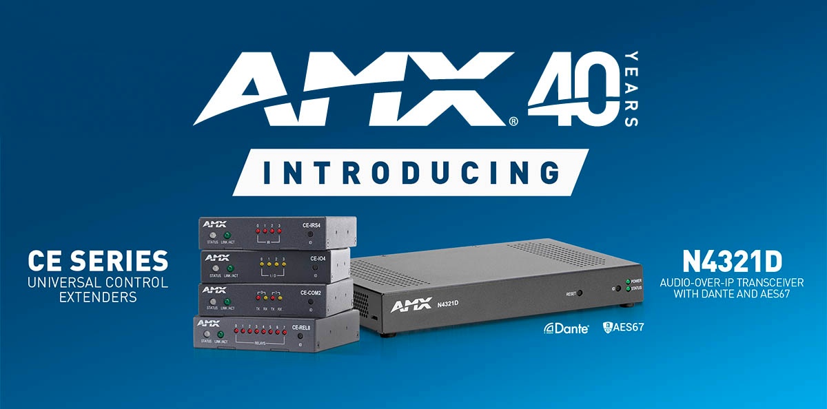 AMX med to lanceringer under Infocomm